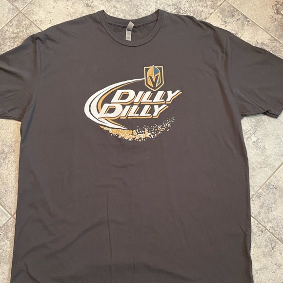 Vegas Golden Knights Dilly Dilly Tee Shirt Never Worn - Picture 2 of 4